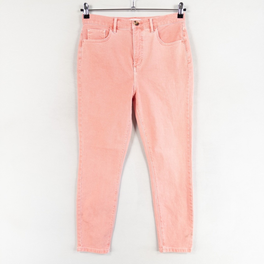 LOFT Jeans Womens 28 / 6 Pink High Waist Skinny Cotton Spandex 5 Pocket Casual